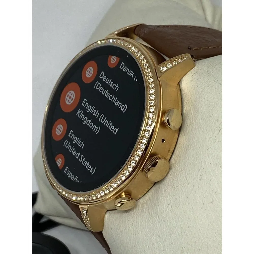 Fossil Gen 4 Authentic Digital Dial Smart Watch Custom Band FTW6011 LT434